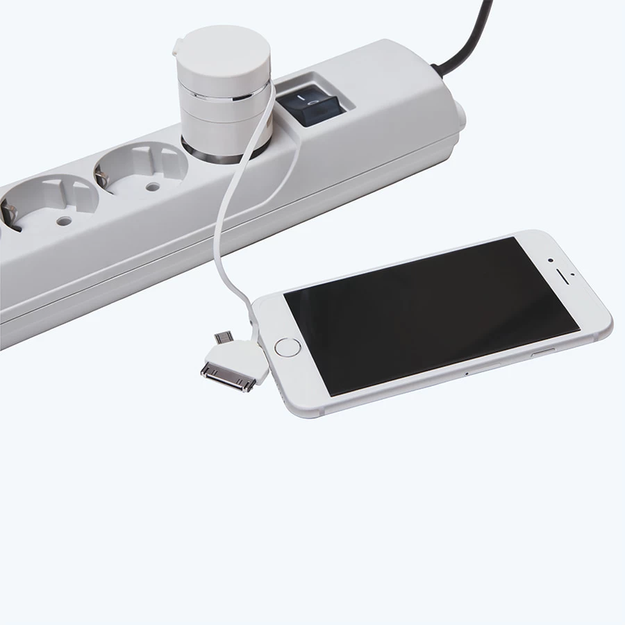 Кабель "Plug" 3 в 1 для зарядки от сети Кабель "Plug" 3 в 1 для зарядки от сети