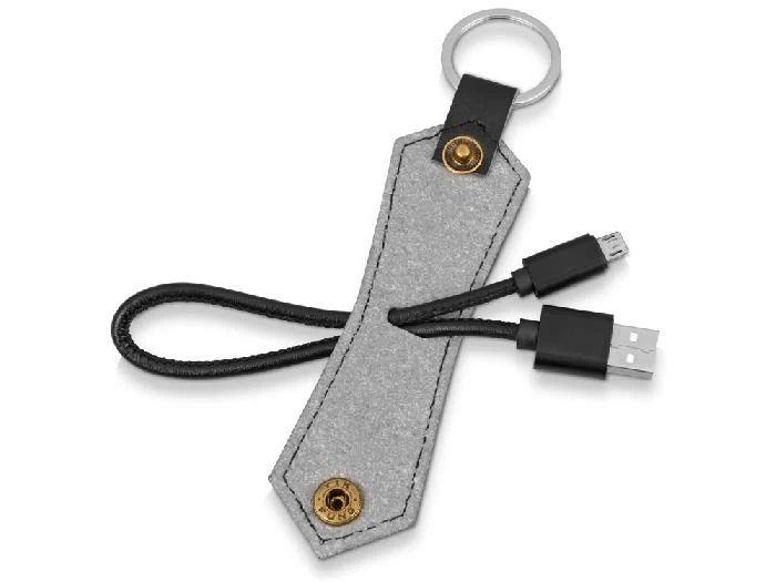 Кабель-брелок USB-MicroUSB «Pelle» Кабель-брелок USB-MicroUSB «Pelle»