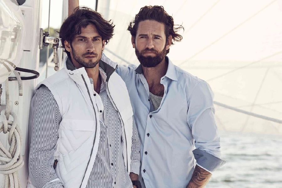 Рубашка мужская в полоску RENO (10;XXL) Рубашка мужская в полоску RENO (10;XXL)