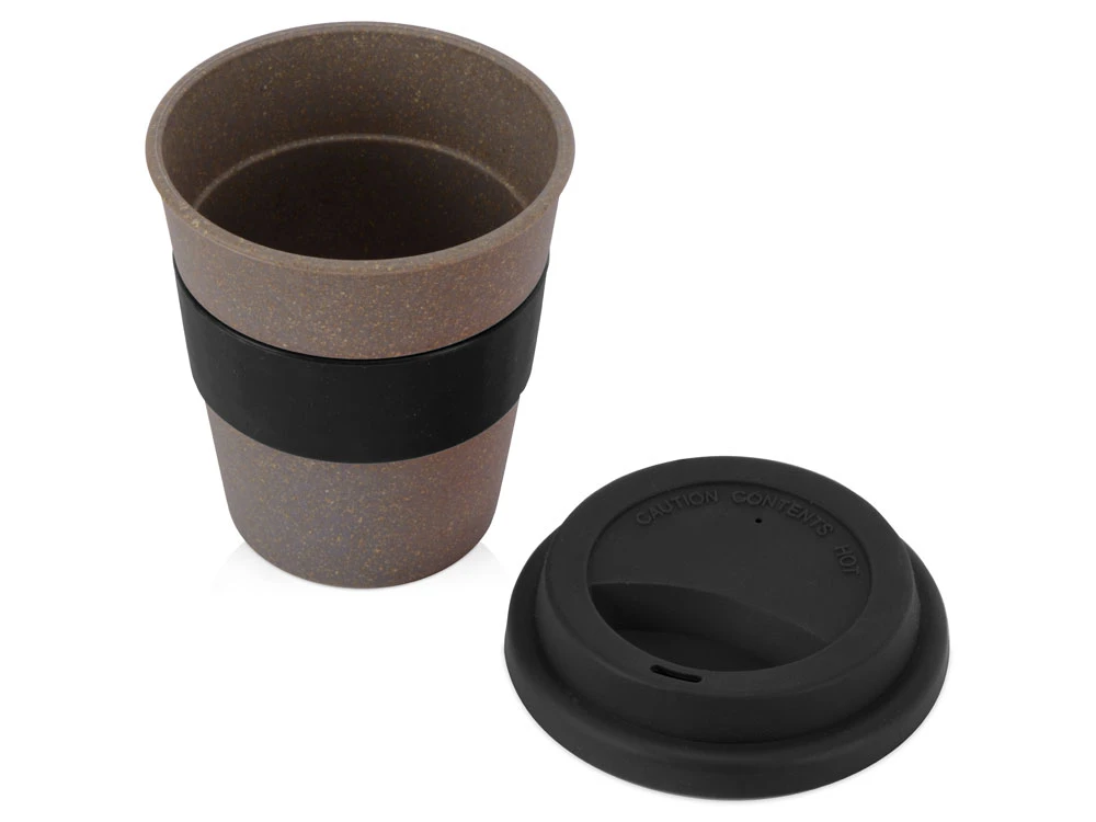 Стакан с силиконовой крышкой «Cafe» Стакан с силиконовой крышкой «Cafe»