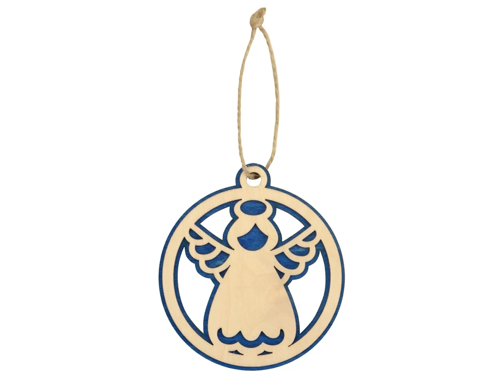 Подвеска деревянная Рождественский ангел Подвеска деревянная Рождественский ангел