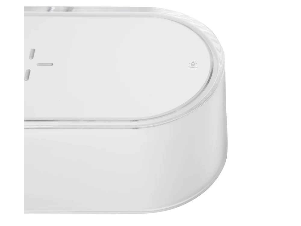 Ночник с беспроводной зарядкой и RGB подсветкой Miracle, 15 Вт Ночник с беспроводной зарядкой и RGB подсветкой Miracle, 15 Вт