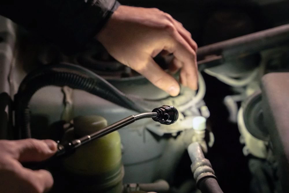 Телескопический фонарь с магнитом Flexion Телескопический фонарь с магнитом Flexion