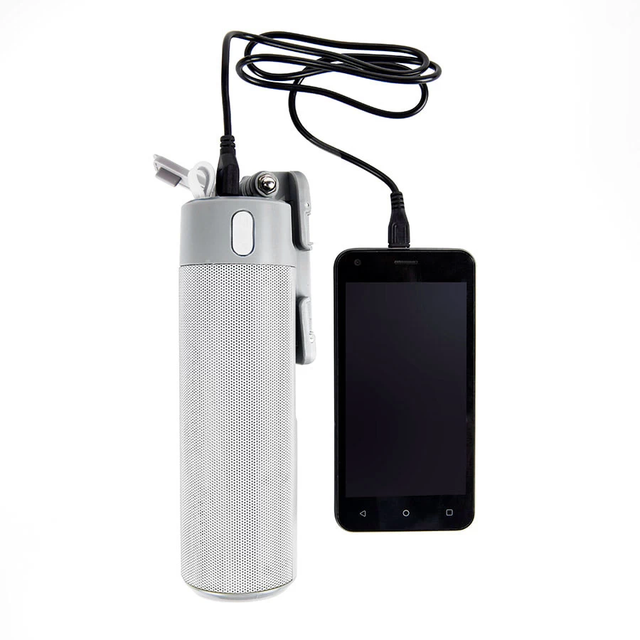 Bluetooth колонка с зарядным устройством(2000mAh) и моноподом "Turbo Tube" Bluetooth колонка с зарядным устройством(2000mAh) и моноподом "Turbo Tube"