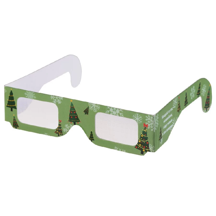 Новогодние 3D очки «Елочки» (90)