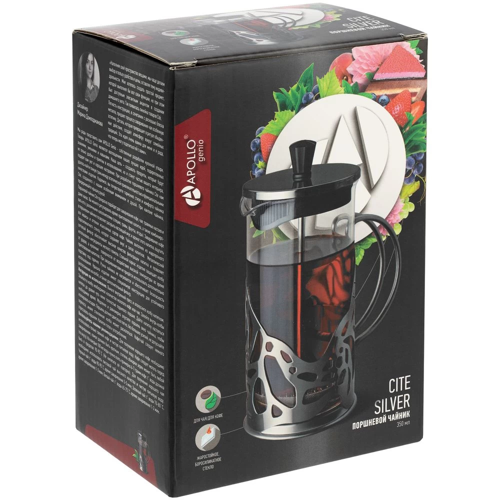 Френч-пресс Cite Silver Френч-пресс Cite Silver