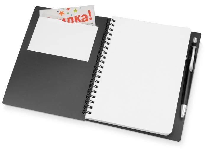 Блокнот А6 "Контакт" с ручкой Блокнот А6 "Контакт" с ручкой