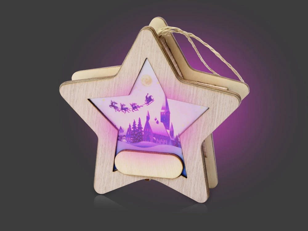 Подвеска с подсветкой, звезда Подвеска с подсветкой, звезда