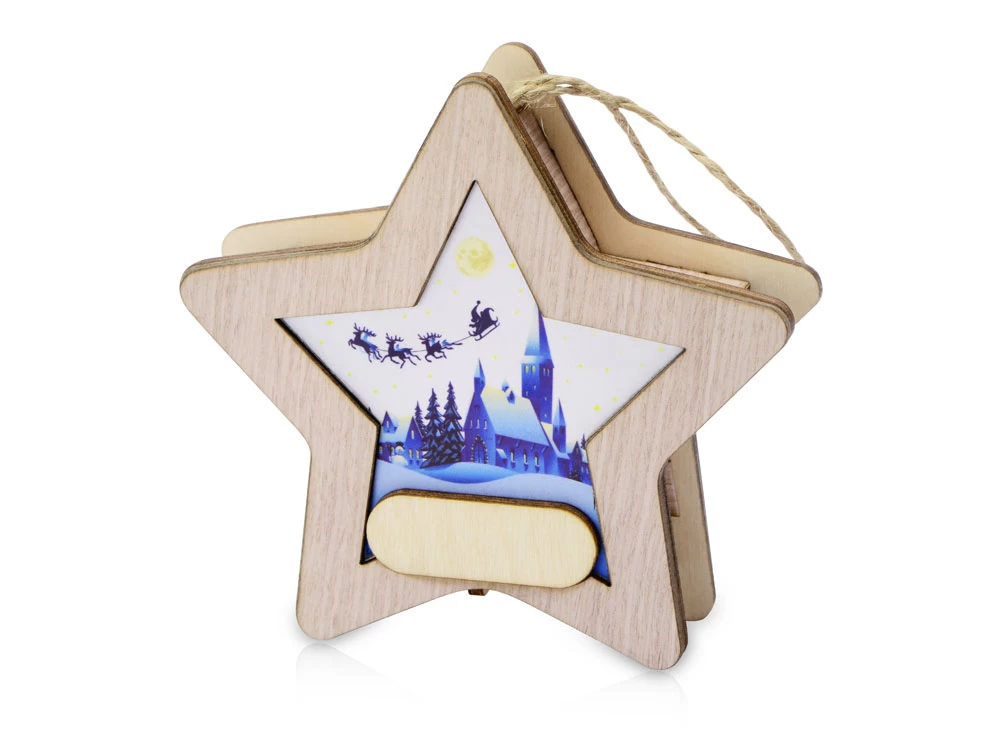 Подвеска с подсветкой, звезда Подвеска с подсветкой, звезда