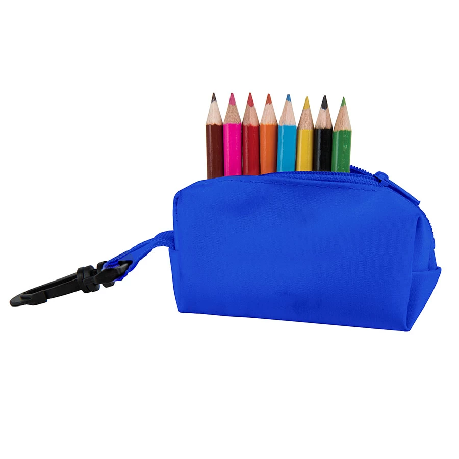 Набор цветных карандашей (8шт) с точилкой MIGAL в чехле