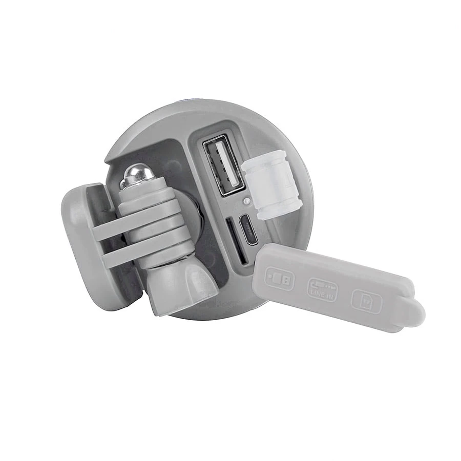 Bluetooth колонка с зарядным устройством(2000mAh) и моноподом "Turbo Tube" Bluetooth колонка с зарядным устройством(2000mAh) и моноподом "Turbo Tube"