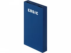 Внешний аккумулятор Kubic PB10X Blue, 10 000 мАч, Soft-touch